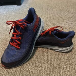 Hoka Youth Athletic Running Size 6 Big Kid Blue Red